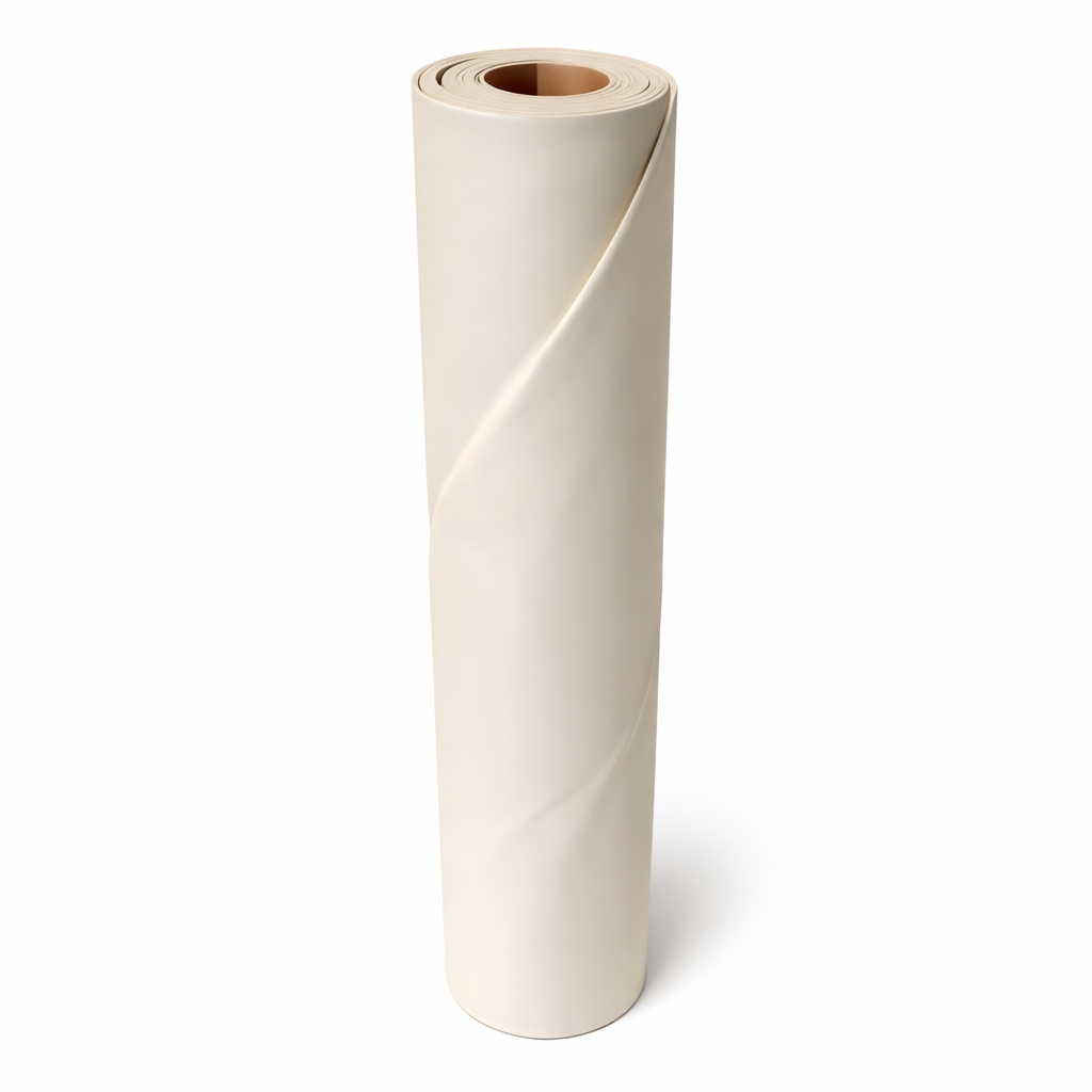 Smooth Neutral Upholstery Fabric Roll